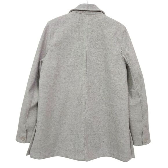 Anthropologie Pilcro Blazer Jacket Womens Large Brown Button Pinstripe Academy - Picture 6 of 13